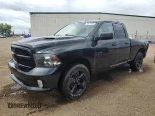 2019 Ram 1500 Tradesman z VIN 1C6RR7FG0KS575336, wystawiony jako Copart lot #64021245 z przebiegiem 169 675 mil mil oraz Szkoda całkowita • Salvage title. Historia ofert i sprzedaży dostępna na DreamBid. Obrazek 1.