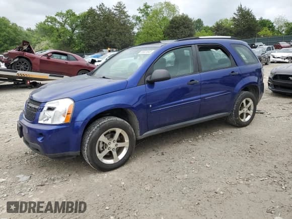 ✅ 2007 Chevrolet Equinox LS • VIN: 2CNDL23F576038518 • Лот: 55831845. Опубликован ранее на Copart с пробегом 275 679 миль. Бесплатный доступ к архиву аукционных продаж из США и подробный отчёт об истории автомобиля на DreamBid. Изображение 1.