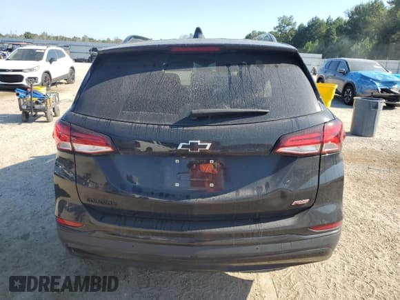 ✅ 2024 Chevrolet Equinox RS • VIN: 3GNAXMEG6RL123404 • Lot: 71362635. Wystawiony na Copart z przebiegiem 20 589 mil. Bezpłatny archiwum sprzedaży aukcyjnych z USA i szczegółowy raport historii pojazdu na DreamBid. Zdjęcie 6.