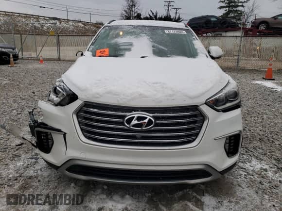 2018 Hyundai Santa Fe SE Ultimate z VIN KM8SR4HFXJU294169, wystawiony jako Copart lot #87123984 z przebiegiem 102 552 mil mil oraz Szkoda całkowita • Salvage title. Historia ofert i sprzedaży dostępna na DreamBid. Obrazek 5.