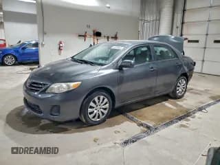 ✅ 2013 Toyota Corolla S • VIN: 2T1BU4EE4DC105953 • Lot: 94250665. Listed on Copart with 50,873 mi. Free auction sales archive from the USA and detailed vehicle history report at DreamBid. Image 1.