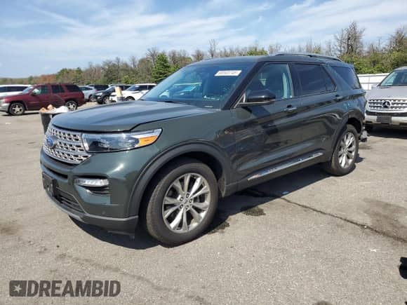 2023 Ford Explorer Limited z VIN 1FMSK8FH9PGB28877, wystawiony jako Copart lot #68503745 z przebiegiem 19 266 mil mil oraz Szkoda całkowita • Salvage title. Historia ofert i sprzedaży dostępna na DreamBid. Obrazek 1.