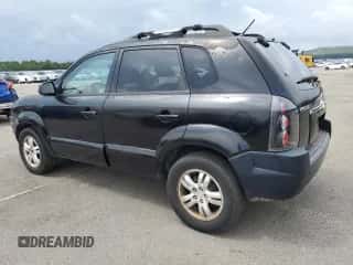 2007 Hyundai Tucson SE z VIN KM8JN12D47U506506, wystawiony jako Copart lot #61967094 z przebiegiem 177 294 mil mil oraz Czysty tytuł • Clean title. Historia ofert i sprzedaży dostępna na DreamBid. Obrazek 2.