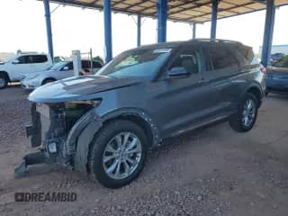 2023 Ford Explorer Limited z VIN 1FMSK8FH9PGA68972, wystawiony jako Copart lot #86813395 z przebiegiem 39 975 mil mil oraz Szkoda całkowita • Salvage title. Historia ofert i sprzedaży dostępna na DreamBid. Obrazek 1.