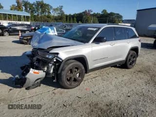 ✅ 2024 Jeep Grand Cherokee Limited • VIN: 1C4RJHBGXRC697623 • Лот: 80153305. Опубликован ранее на Copart с пробегом 18 257 миль. Бесплатный доступ к архиву аукционных продаж из США и подробный отчёт об истории автомобиля на DreamBid. Изображение 1.