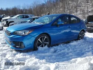 ✅ 2021 Subaru Impreza Special Sports • VIN: 4S3GKAM66M3600541 • Lot: 87842055. Listed on Copart with 54,572 mi. Free auction sales archive from the USA and detailed vehicle history report at DreamBid. Image 1.