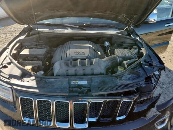 ✅ 2014 Jeep Grand Cherokee Overland • VIN: 1C4RJFCT8EC106019 • Lot: 90613555. Listed on Copart with 169,091 mi. Free auction sales archive from the USA and detailed vehicle history report at DreamBid. Image 12.