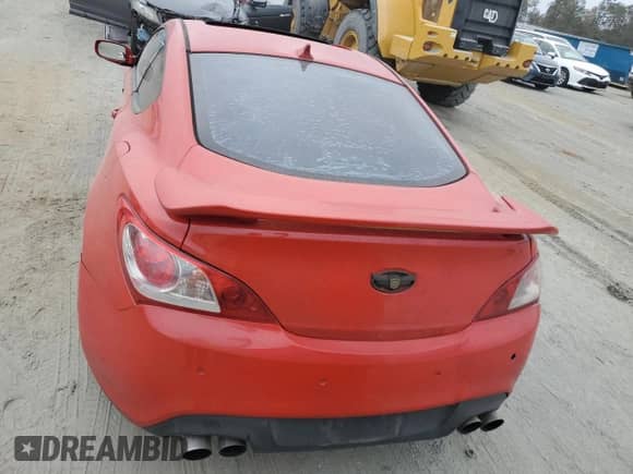 2010 Hyundai Genesis Coupe Grand Touring z VIN KMHHU6KH6AU019204, wystawiony jako Copart lot #78815124 z przebiegiem Nie podano mil oraz Szkoda całkowita • Salvage title. Historia ofert i sprzedaży dostępna na DreamBid. Obrazek 6.