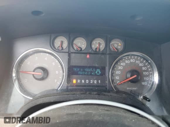 ✅ 2010 Ford F-150 XL • VIN: 1FTNF1E82AKA49893 • Lot: 66910595. Listed on Copart with 156,518 mi. Free auction sales archive from the USA and detailed vehicle history report at DreamBid. Image 9.