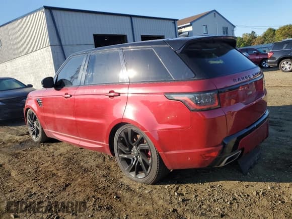 ✅ 2018 Land Rover Range Rover Sport HSE Dynamic • VIN: SALWV2SV8JA810934 • Lot: 74897114. Listed on Copart with 58,744 mi. Free auction sales archive from the USA and detailed vehicle history report at DreamBid. Image 2.