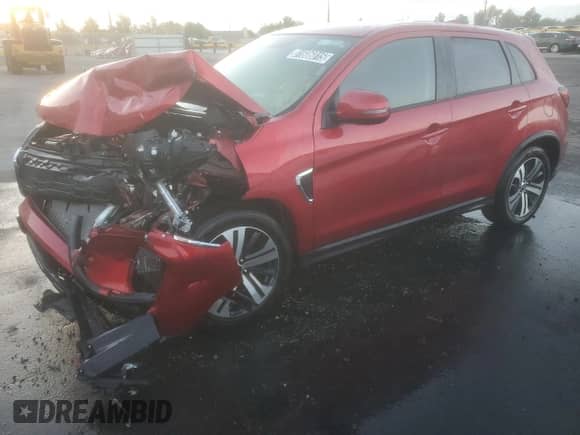 2025 Mitsubishi Outlander S с VIN JA4ARUAU1SU003434, выставлен на аукционе Copart как лот 81606015 с пробегом 7 995 миль миль и На запчасти • Non repairable. История ставок и продаж доступна на DreamBid. Изображение 1.