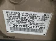 ✅ 2003 Honda Pilot EX • VIN: 2HKYF186X3H527390 • Лот: 81706115. Опубликован ранее на Copart с пробегом 218 555 миль. Бесплатный доступ к архиву аукционных продаж из США и подробный отчёт об истории автомобиля на DreamBid. Изображение 13.