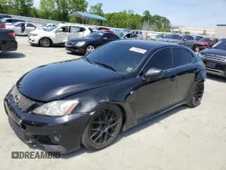 ✅ 2008 Lexus IS F • VIN: JTHBP262785004567 • Lot: 54550015. Listed on Copart with 190,746 mi. Free auction sales archive from the USA and detailed vehicle history report at DreamBid. Image 1.