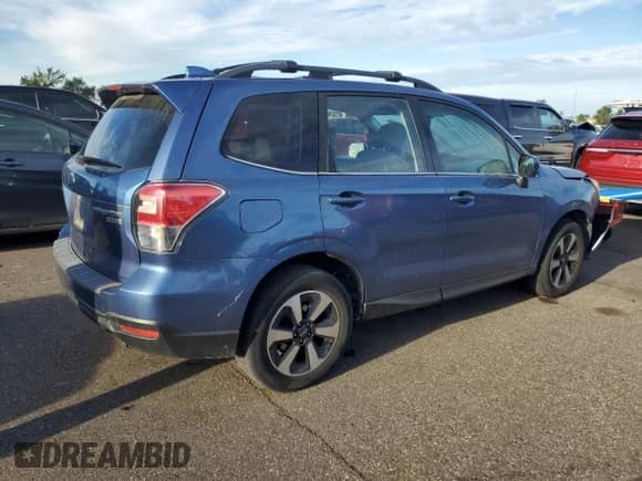 2017 Subaru Forester Limited with VIN JF2SJAJC5HH403474, listed as a Copart auction lot 85327165 with 124,083 mi miles and Non repairable. Bid and sale history available at DreamBid. Image 3.