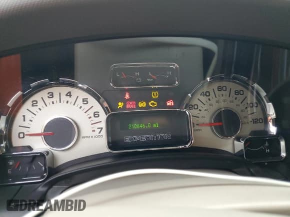 ✅ 2008 Ford Expedition Max Limited • VIN: 1FMFK20528LA15391 • Lot: 93777445. Listed on Copart with 210,646 mi. Free auction sales archive from the USA and detailed vehicle history report at DreamBid. Image 9.