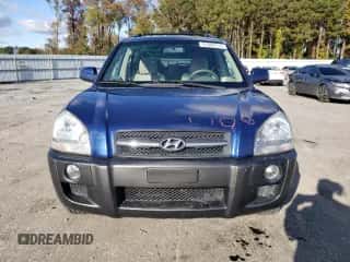 2007 Hyundai Tucson SE z VIN KM8JN12D67U619048, wystawiony jako Copart lot #81087214 z przebiegiem 110 562 mil mil oraz Szkoda całkowita • Salvage title. Historia ofert i sprzedaży dostępna na DreamBid. Obrazek 5.