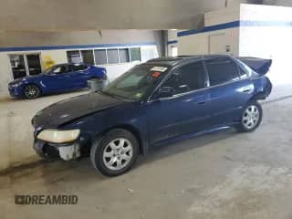 2001 Honda Accord EX with VIN 1HGCG55601A058769, listed as a Copart auction lot 61914545 with 245,549 mi miles and Salvage title. Bid and sale history available at DreamBid. Image 1.