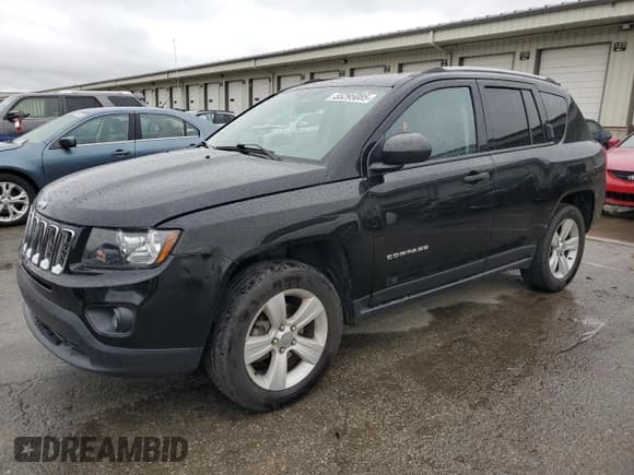 ✅ 2017 Jeep Compass Sport SE • VIN: 1C4NJDBB7HD173530 • Lot: 55295085. Listed on Copart with 112,391 mi. Free auction sales archive from the USA and detailed vehicle history report at DreamBid. Image 1.
