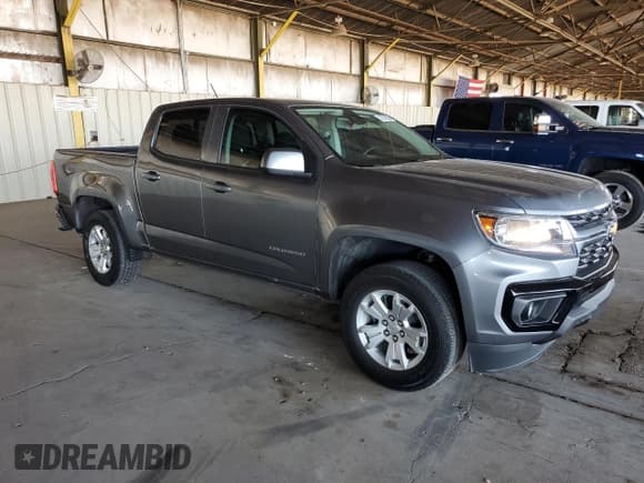 ✅ 2022 Chevrolet Colorado 2WD LT • VIN: 1GCGSCEN3N1319120 • Lot: 57579605. Listed on Copart with 45,636 mi. Free auction sales archive from the USA and detailed vehicle history report at DreamBid. Image 4.