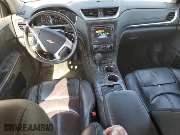 2015 Chevrolet Traverse LT с VIN 1GNKRHKD1FJ209593, выставлен на аукционе Copart как лот 82192355 с пробегом 88 291 миль миль и Списание • Salvage title. История ставок и продаж доступна на DreamBid. Изображение 8.