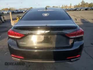 2015 Hyundai Genesis 3.8L z VIN KMHGN4JE7FU103642, wystawiony jako Copart lot #79487494 z przebiegiem 109 029 mil mil oraz Szkoda całkowita • Salvage title. Historia ofert i sprzedaży dostępna na DreamBid. Obrazek 6.