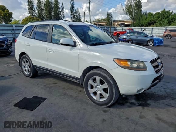 ✅ 2007 Hyundai Santa Fe GL • VIN: 5NMSG73E27H103631 • Lot: 95015425. Listed on Copart with 150,740 mi. Free auction sales archive from the USA and detailed vehicle history report at DreamBid. Image 4.