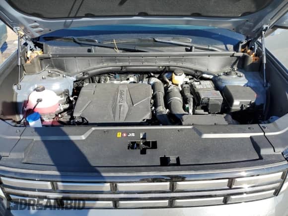 2025 Hyundai Santa Fe SEL с VIN 5NMP2DGL2SH073051, выставлен на аукционе Copart как лот 45202685 с пробегом 4 370 миль миль и Списание • Salvage title. История ставок и продаж доступна на DreamBid. Изображение 12.