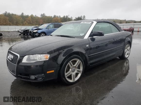 ✅ 2007 Audi A4 2.0T • VIN: WAUDF48H57K028437 • Lot: 86673585. Listed on Copart with 67,027 mi. Free auction sales archive from the USA and detailed vehicle history report at DreamBid. Image 1.