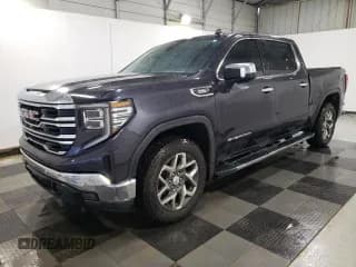 ✅ 2022 GMC Sierra 1500 SLT • VIN: 3GTUUDET1NG554733 • Лот: 87370725. Опубликован ранее на Copart с пробегом 89 042 миль. Бесплатный доступ к архиву аукционных продаж из США и подробный отчёт об истории автомобиля на DreamBid. Изображение 1.