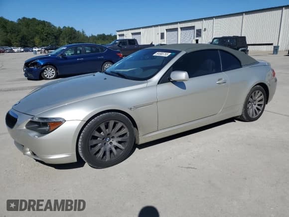 ✅ 2004 BMW 6 Series 645Ci • VIN: WBAEK73404B320207 • Лот: 84985755. Опубликован ранее на Copart с пробегом 61 284 миль. Бесплатный доступ к архиву аукционных продаж из США и подробный отчёт об истории автомобиля на DreamBid. Изображение 1.