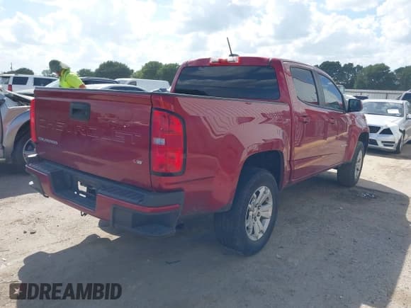 ✅ 2021 Chevrolet Colorado 2WD LT • VIN: 1GCGSCEN2M1125953 • Лот: 42508823. Опубликован ранее на IAAI с пробегом 106 215 миль. Бесплатный доступ к архиву аукционных продаж из США и подробный отчёт об истории автомобиля на DreamBid. Изображение 4.