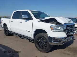 ✅ 2021 Ram 1500 Laramie • VIN: 1C6SRFJT7MN719238 • Lot: 42482214. Listed on IAAI with 47,265 mi. Free auction sales archive from the USA and detailed vehicle history report at DreamBid. Image 1.