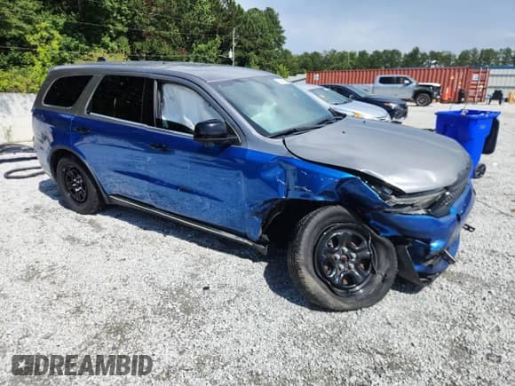 2022 Dodge Durango Pursuit z VIN 1C4SDJFTXNC195325, wystawiony jako Copart lot #63307725 z przebiegiem Nie podano mil oraz Szkoda całkowita • Salvage title. Historia ofert i sprzedaży dostępna na DreamBid. Obrazek 4.