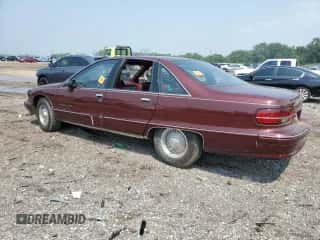 1991 Chevrolet Caprice с VIN 1G1BN53E6MR107403, выставлен на аукционе Copart как лот 67186345 с пробегом 80 982 миль миль и Списание • Salvage title. История ставок и продаж доступна на DreamBid. Изображение 2.