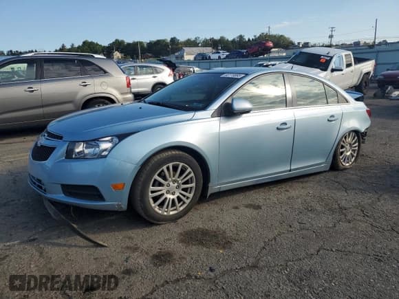✅ 2012 Chevrolet Cruze ECO • VIN: 1G1PJ5SC6C7191878 • Lot: 80118895. Listed on Copart with 65,798 mi. Free auction sales archive from the USA and detailed vehicle history report at DreamBid. Image 1.