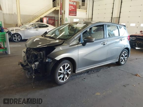 ✅ 2017 Nissan Note SV • VIN: 3N1CE2CP4HL382084 • Lot: 43576445. Wystawiony na IAAI z przebiegiem 60 485 mil. Bezpłatny archiwum sprzedaży aukcyjnych z USA i szczegółowy raport historii pojazdu na DreamBid. Zdjęcie 2.