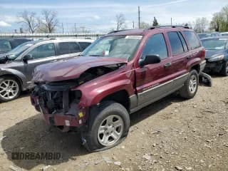 ✅ 2002 Jeep Grand Cherokee Laredo • VIN: 1J4GW48N12C277692 • Lot: 55088945. Listed on Copart with Not provided. Free auction sales archive from the USA and detailed vehicle history report at DreamBid. Image 1.