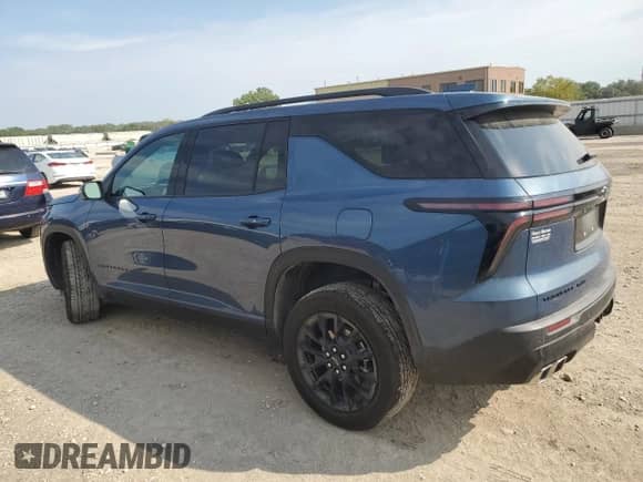 2025 Chevrolet Traverse AWD LT with VIN 1GNEVGRSXSJ131428, listed as a Copart auction lot 71471925 with 16,214 mi miles and Salvage title. Bid and sale history available at DreamBid. Image 2.
