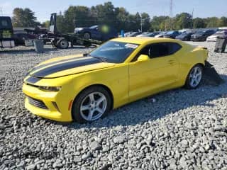 2017 Chevrolet Camaro 1LT with VIN 1G1FB1RX0H0176612, listed as a Copart auction lot 80080365 with 164,052 mi miles and Salvage title. Bid and sale history available at DreamBid. Image 1.