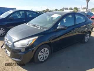 2015 Hyundai Accent GLS with VIN KMHCT4AE8FU936287, listed as a IAAI auction lot 43332101 with 96,455 mi miles and . Bid and sale history available at DreamBid. Image 2.