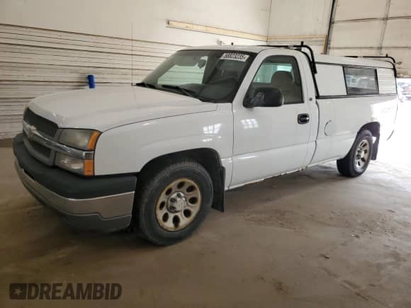 2005 Chevrolet Silverado 1500 Work Truck с VIN 1GCEC14X85Z311589, выставлен на аукционе Copart как лот 58823235 с пробегом 174 847 миль миль и Чистый • Clean title. История ставок и продаж доступна на DreamBid. Изображение 1.