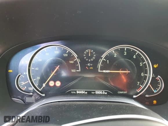 ✅ 2017 BMW 7 Series 750i • VIN: WBA7F0C33HGM21519 • Lot: 46116625. Listed on Copart with 94,464 mi. Free auction sales archive from the USA and detailed vehicle history report at DreamBid. Image 9.