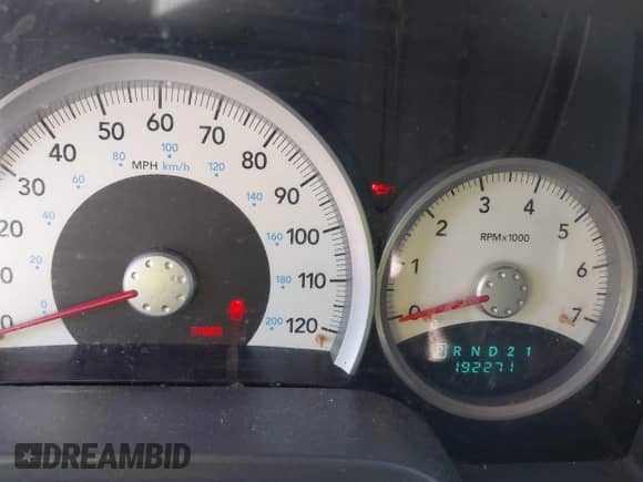 2006 Dodge Dakota SLT with VIN 1D7HE48N76S702816, listed as a IAAI auction lot 41685793 with 192,271 mi miles and . Bid and sale history available at DreamBid. Image 7.