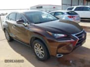 ✅ 2016 Lexus NX 200t • VIN: JTJYARBZ8G2038748 • Lot: 42459188. Listed on IAAI with 134,536 mi. Free auction sales archive from the USA and detailed vehicle history report at DreamBid. Image 1.