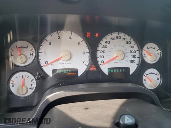 2003 Dodge 1500 ST z VIN 1D7HA18D93S365109, wystawiony jako Copart lot #69326694 z przebiegiem 229 839 mil mil oraz Szkoda całkowita • Salvage title. Historia ofert i sprzedaży dostępna na DreamBid. Obrazek 9.