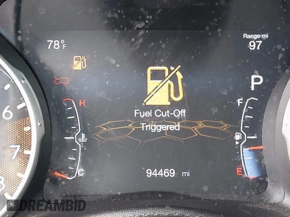 ✅ 2020 Jeep Compass Limited • VIN: 3C4NJDCB7LT208827 • Lot: 43063182. Listed on IAAI with 94,469 mi. Free auction sales archive from the USA and detailed vehicle history report at DreamBid. Image 15.