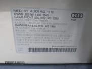 ✅ 2013 Audi Q5 Prestige • VIN: WA1WGBFP1DA047411 • Lot: 43744849. Listed on IAAI with 130,334 mi. Free auction sales archive from the USA and detailed vehicle history report at DreamBid. Image 9.