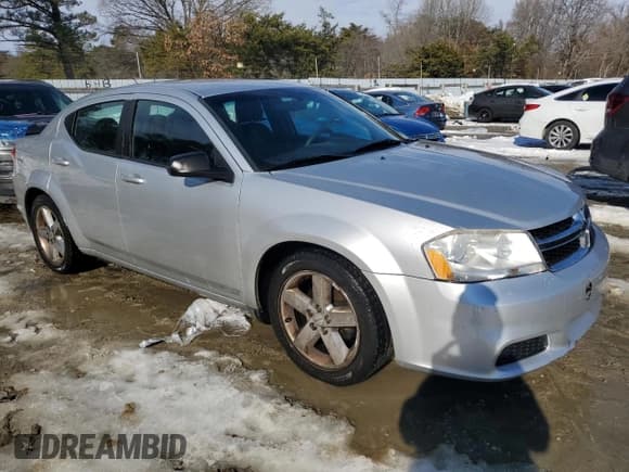 ✅ 2012 Dodge Avenger SE • VIN: 1C3CDZAB5CN243093 • Лот: 87805485. Опубликован ранее на Copart с пробегом 148 600 миль. Бесплатный доступ к архиву аукционных продаж из США и подробный отчёт об истории автомобиля на DreamBid. Изображение 4.