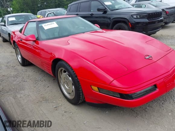 ✅ 1994 Chevrolet Corvette • VIN: 1G1YY22P4R5106655 • Lot: 42491051. Listed on IAAI with 21,435 mi. Free auction sales archive from the USA and detailed vehicle history report at DreamBid. Image 1.