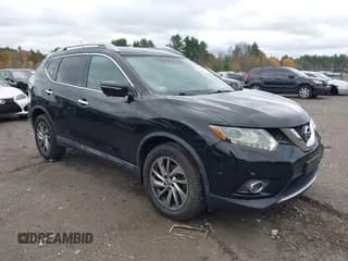 ✅ 2015 Nissan Rogue SL • VIN: 5N1AT2MVXFC865980 • Lot: 43536594. Listed on IAAI with 76,252 mi. Free auction sales archive from the USA and detailed vehicle history report at DreamBid. Image 1.